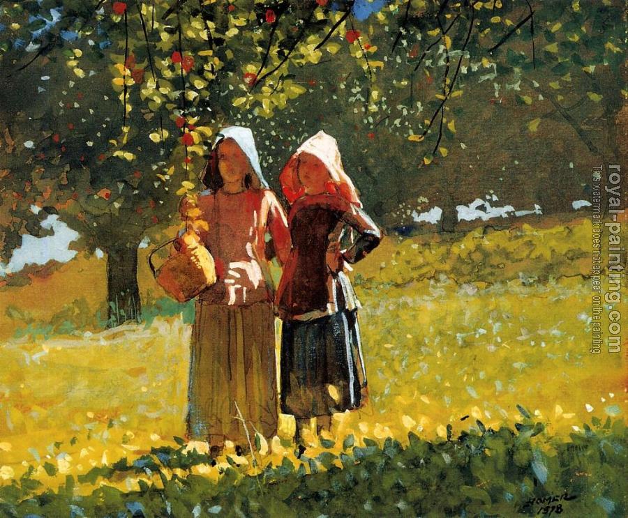 Winslow Homer : Apple Picking